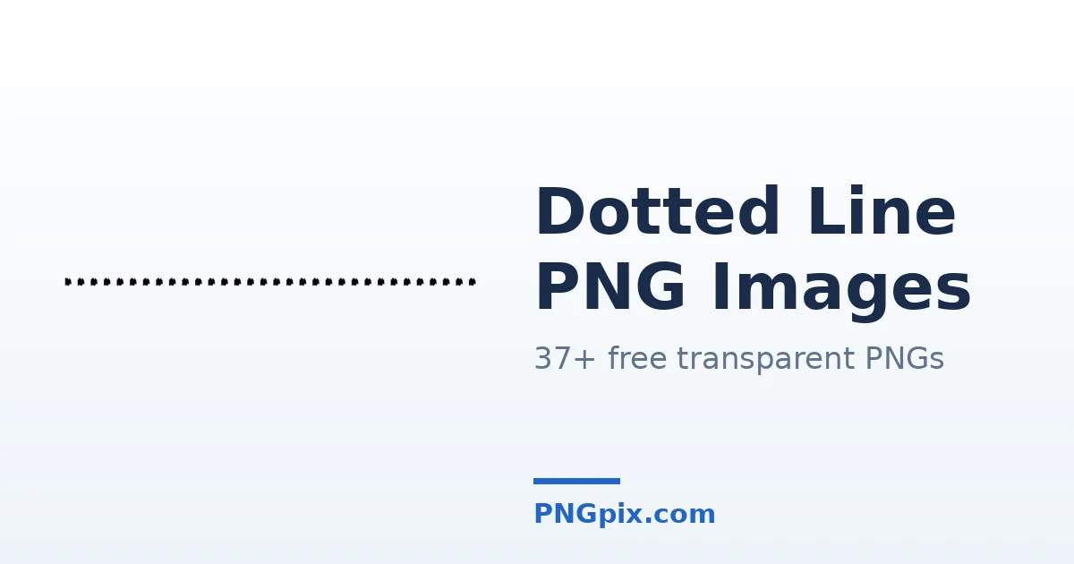 Dotted Line PNG images