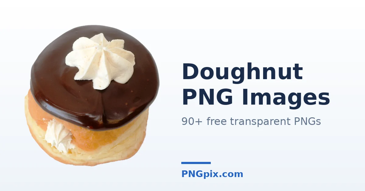 Doughnut PNG images
