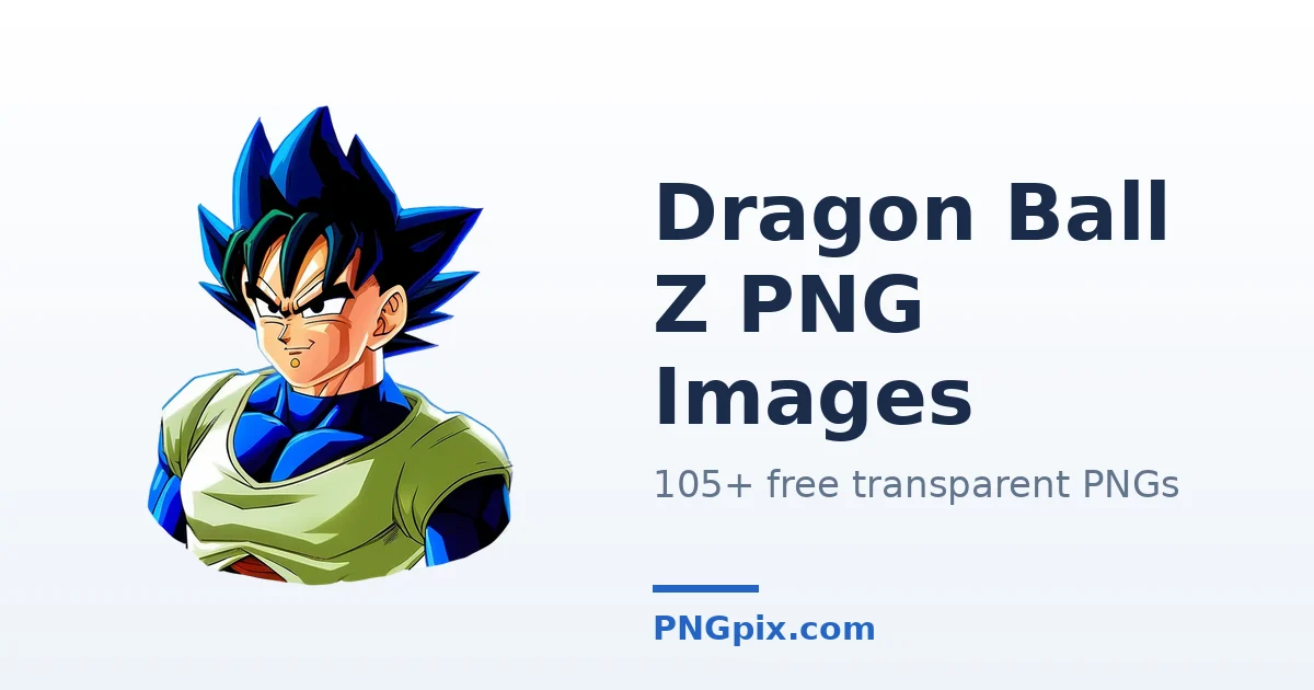 Dragon Ball Z PNG images