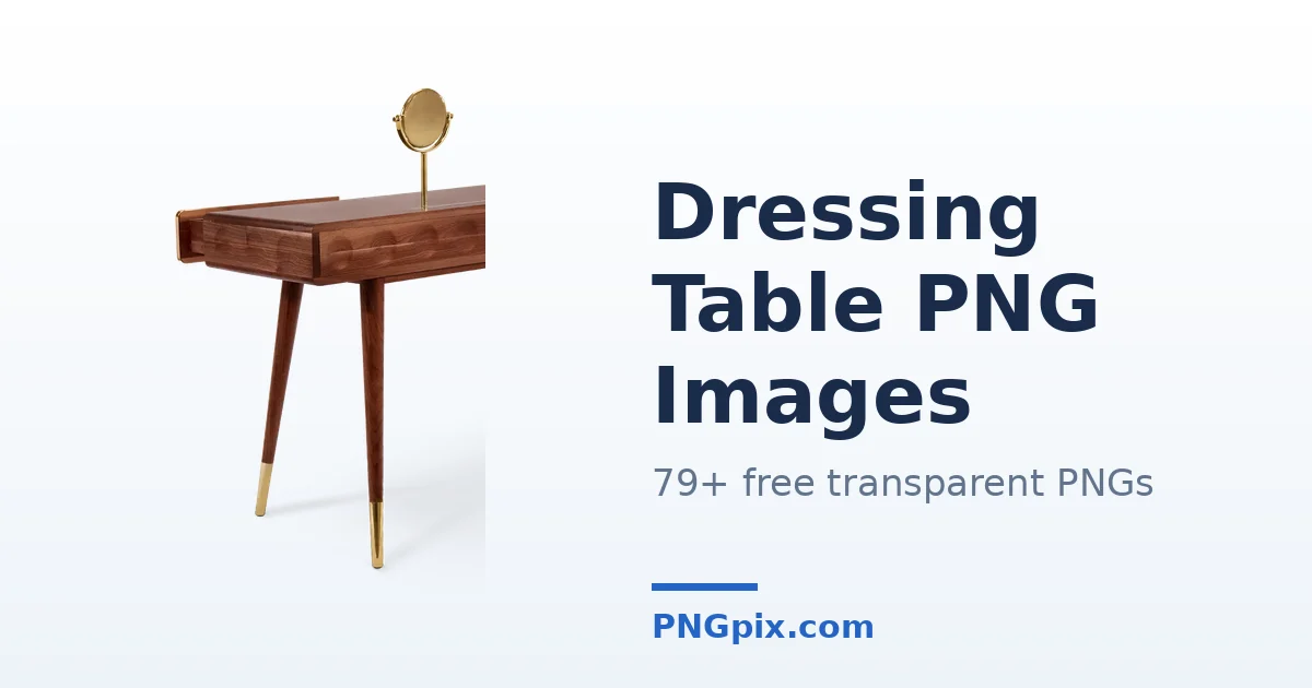 Dressing Table PNG images