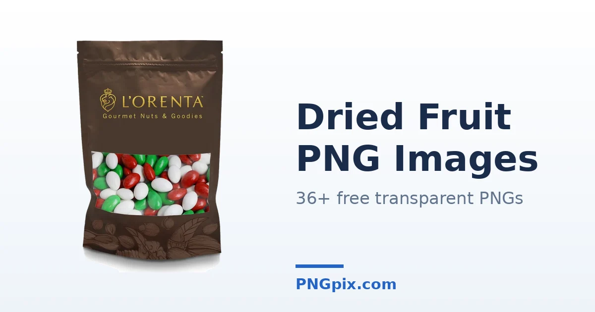 Dried Fruit PNG images
