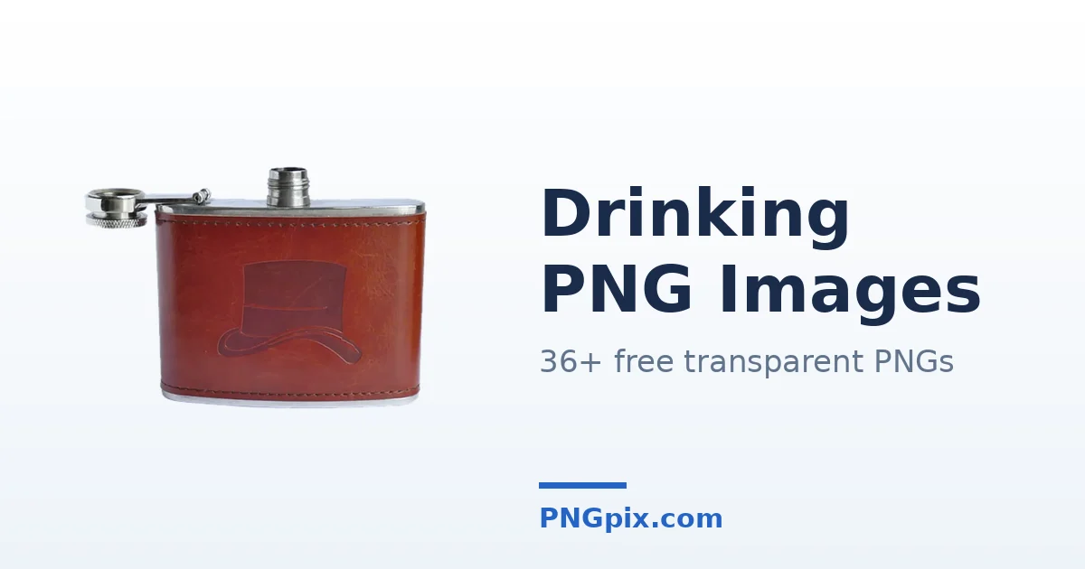 Drinking PNG images