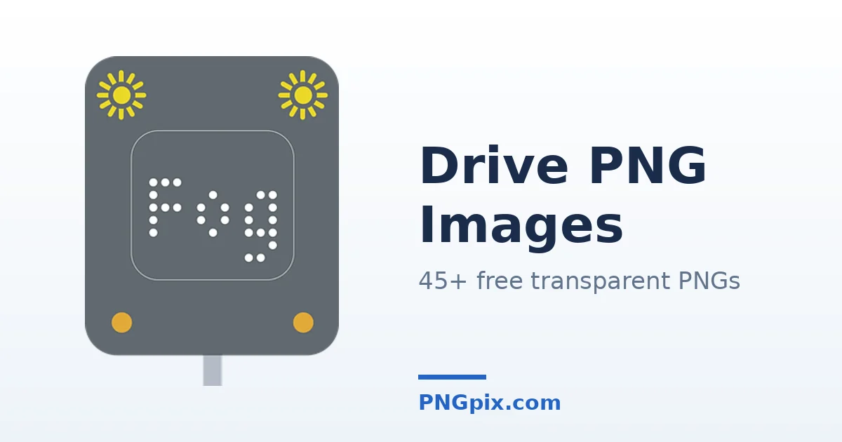 Drive PNG images