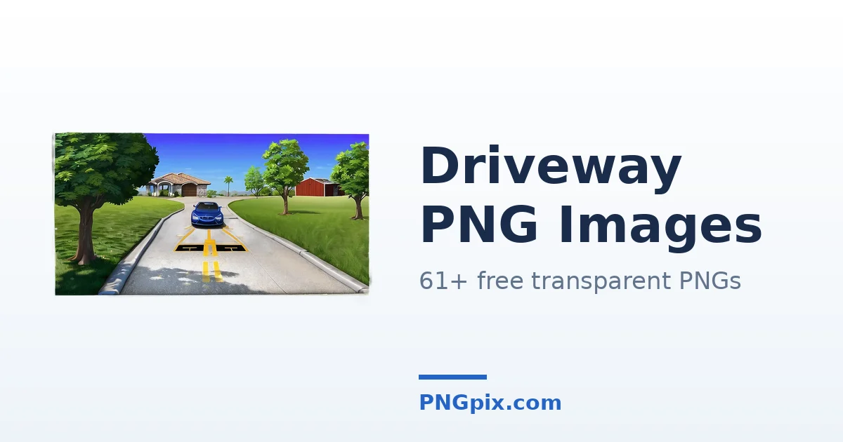 Driveway PNG images
