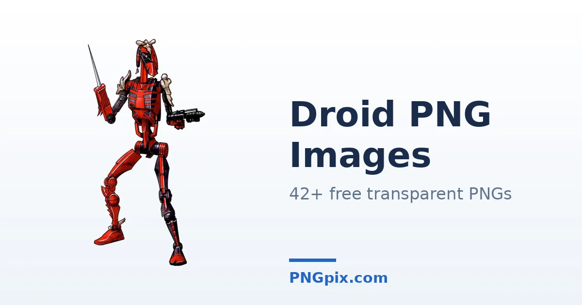 Droid PNG images