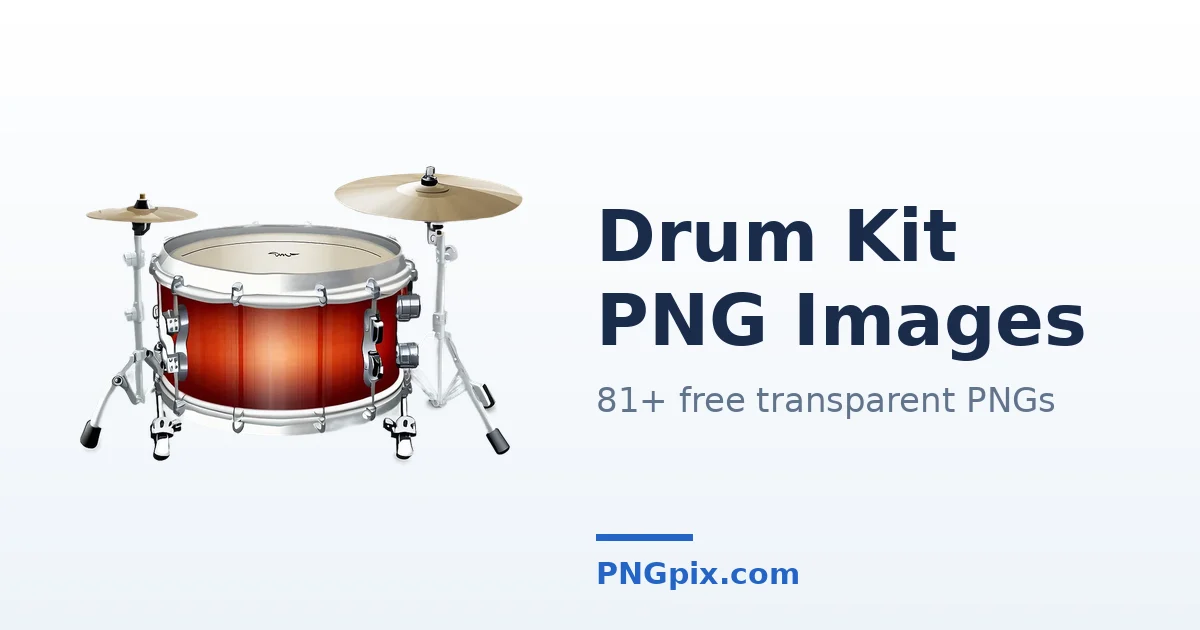Drum Kit PNG images