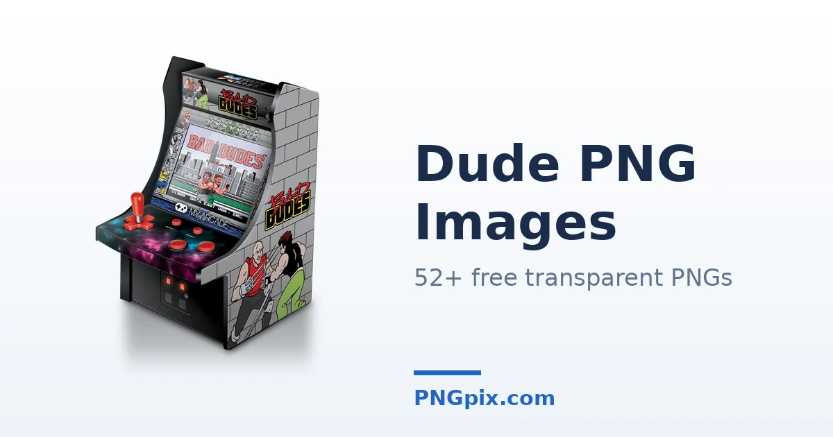 Dude PNG images