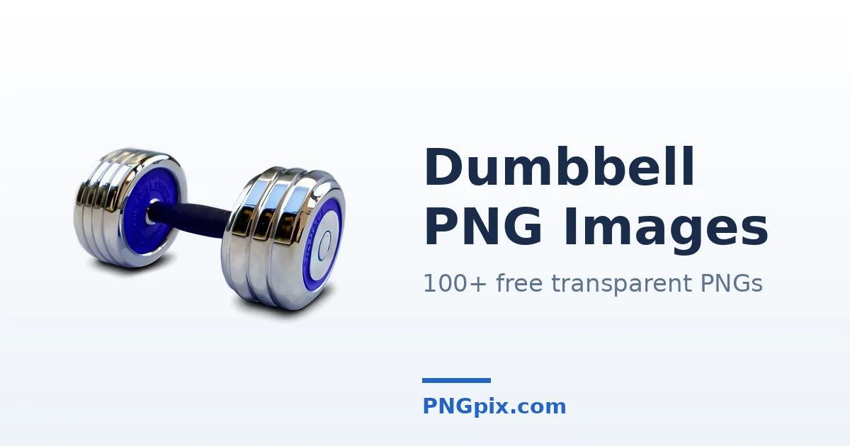 Dumbbell PNG images
