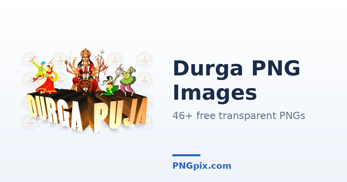 Durga PNG images