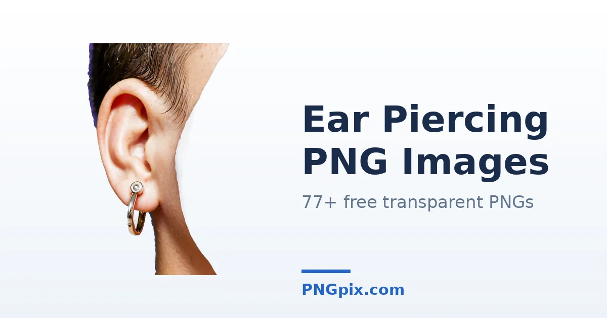 Ear Piercing PNG images