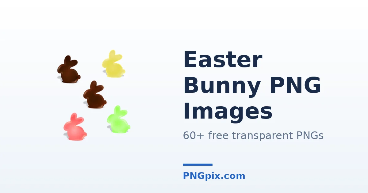 Easter Bunny PNG images
