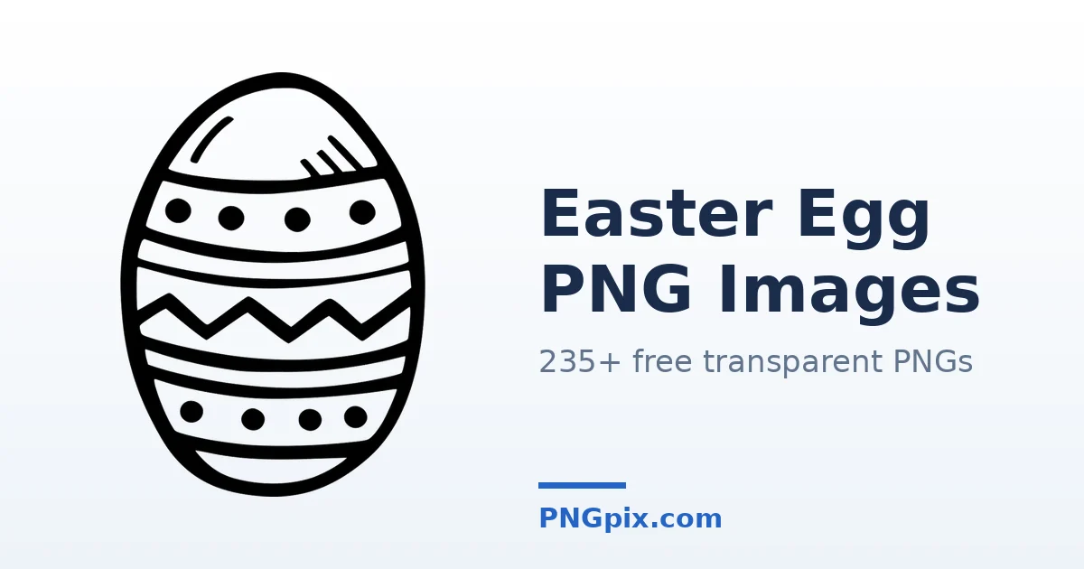 Easter Egg PNG images