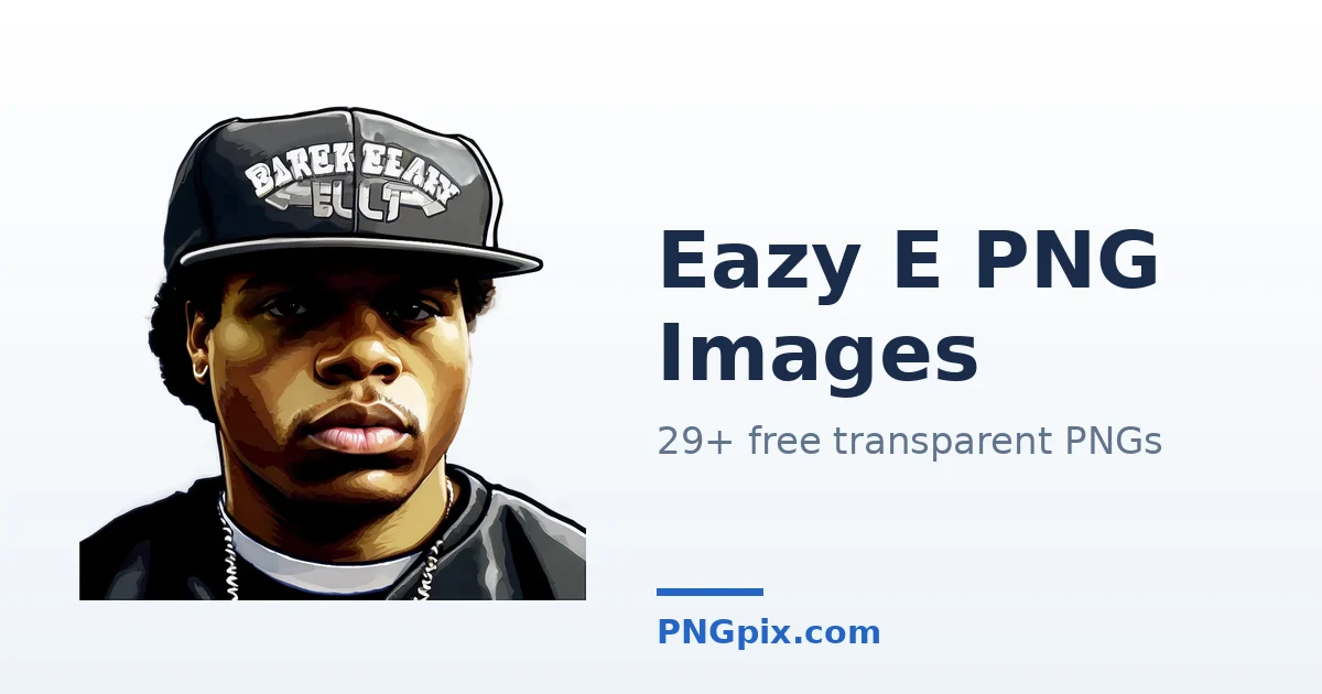 Eazy E PNG images