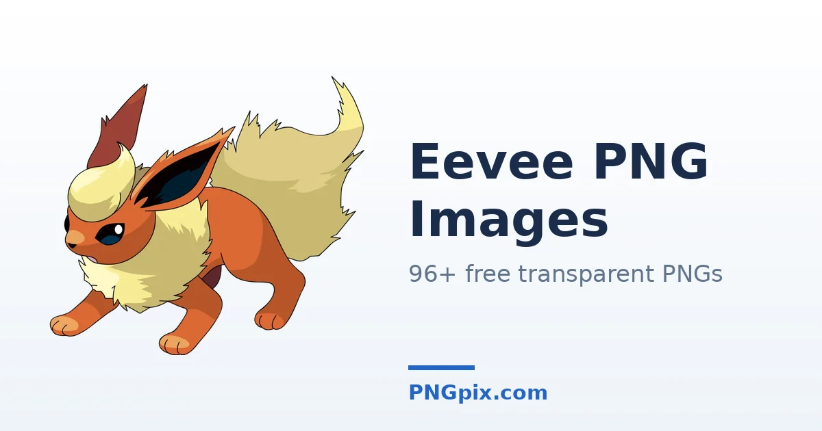 Eevee PNG images