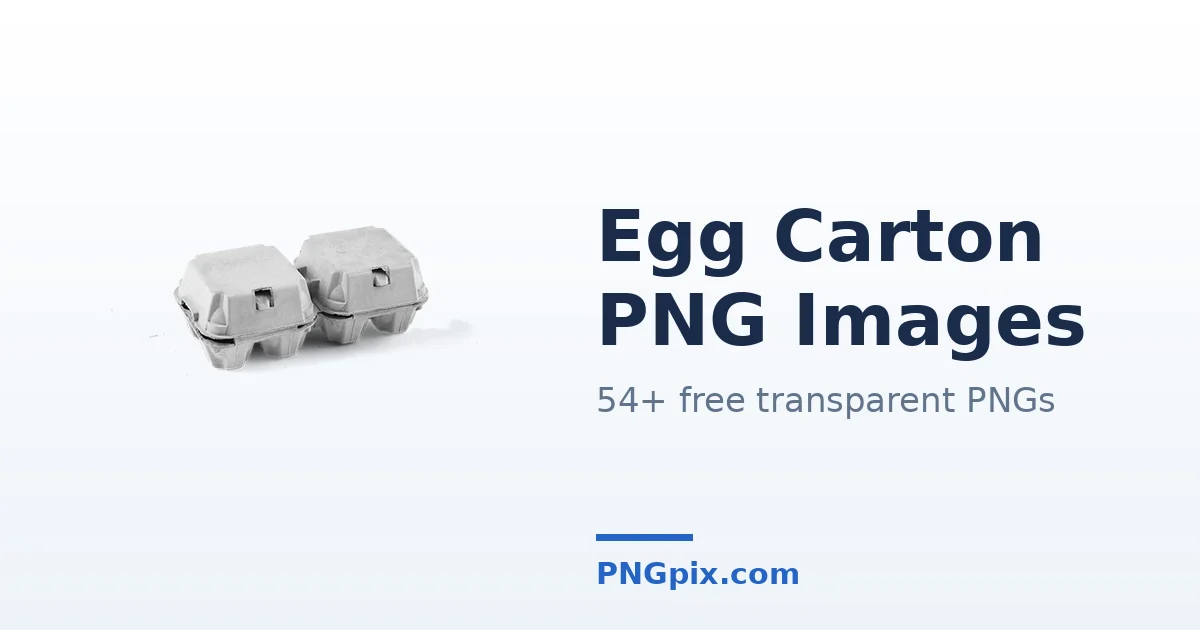 Egg Carton PNG images
