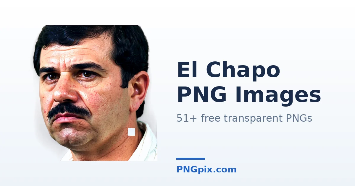 El Chapo PNG images