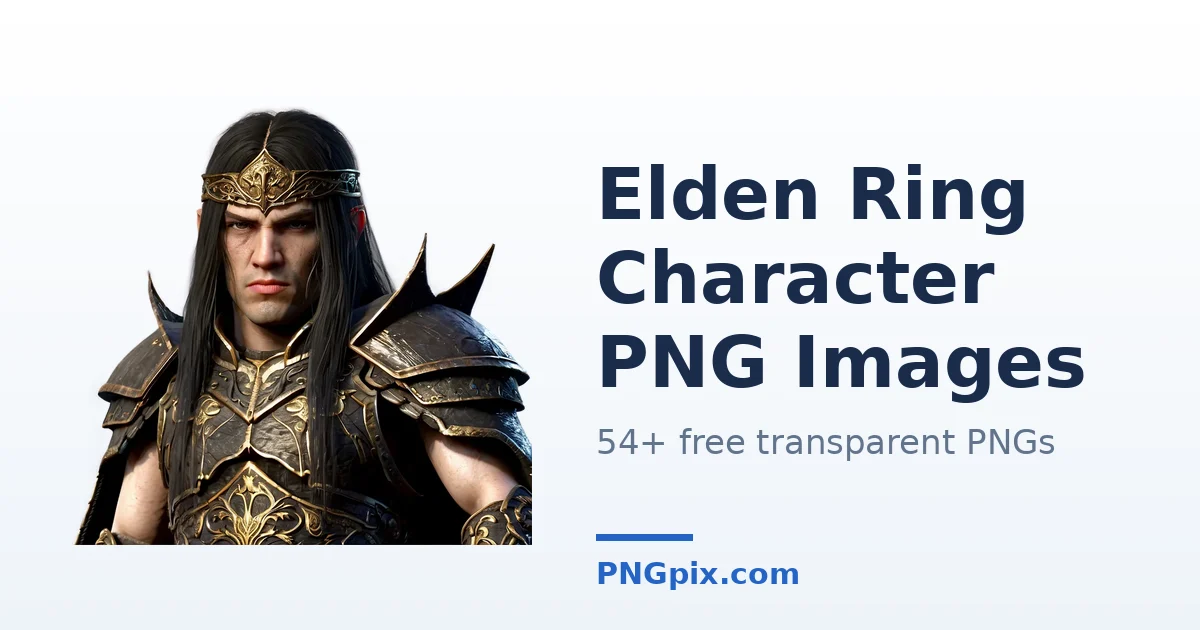 Elden Ring Character PNG images