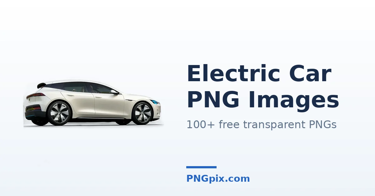 Electric Car PNG images