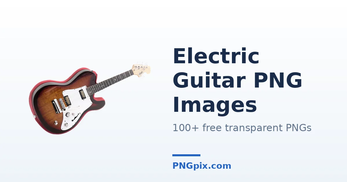 Electric Guitar PNG images