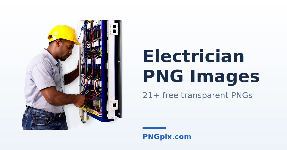 Electrician PNG images