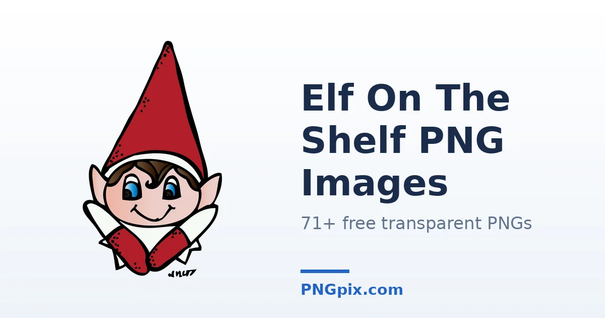 Elf On The Shelf PNG images