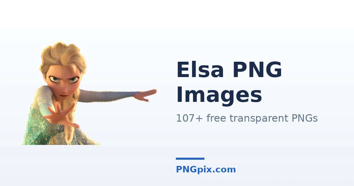 Elsa PNG images
