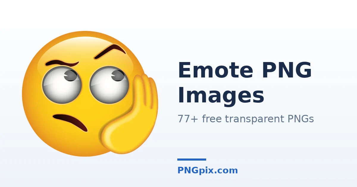 Emote PNG images