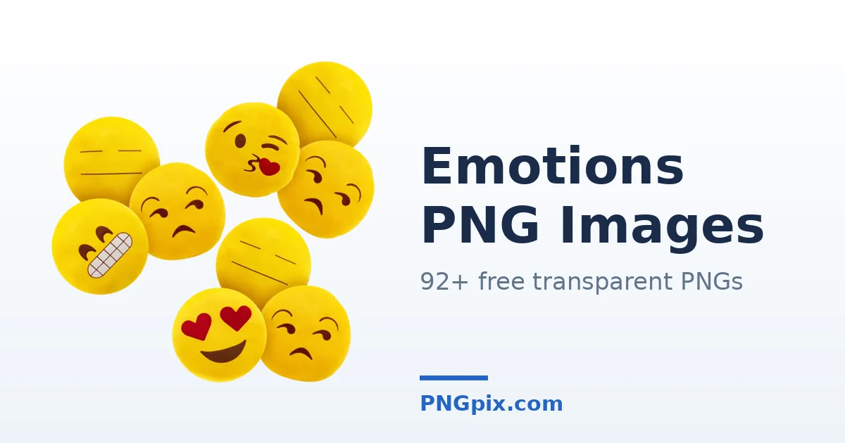 Emotions PNG images