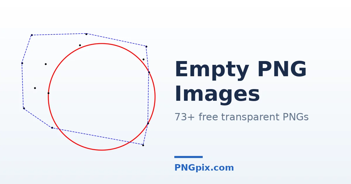 Empty PNG images