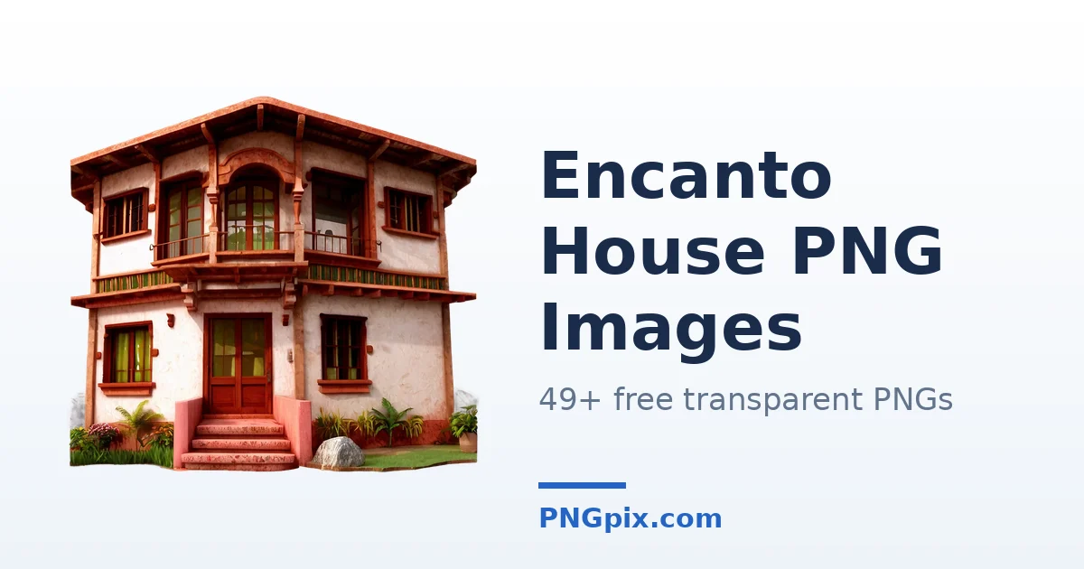 Encanto House PNG images