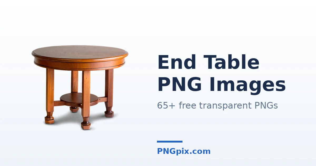 End Table PNG images
