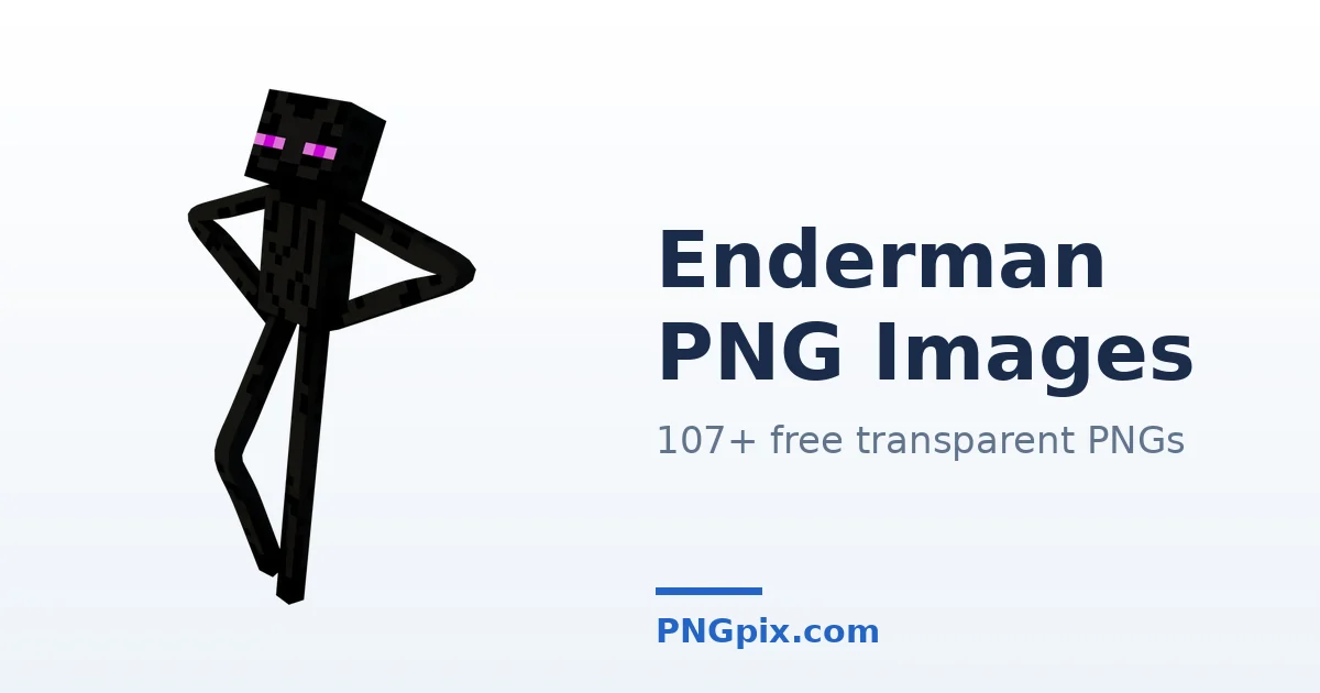 Enderman PNG images
