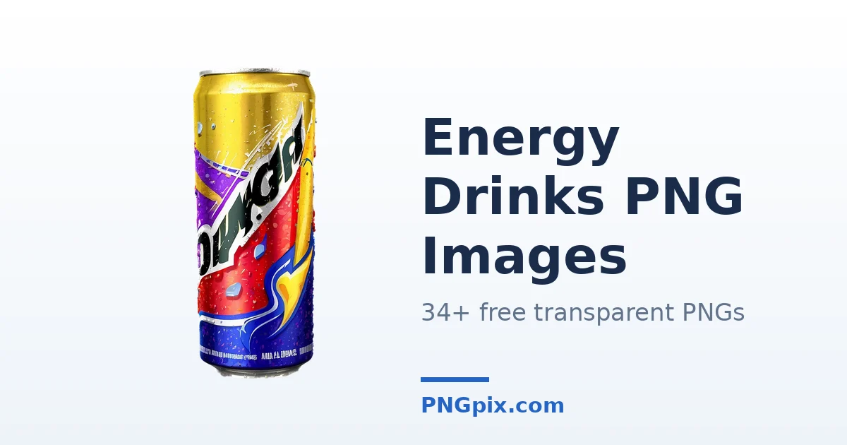 Energy Drinks PNG images