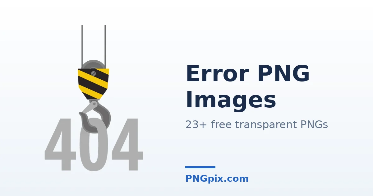 Error PNG images