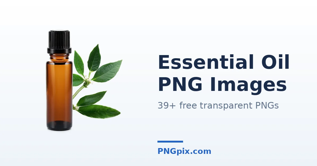 Essential Oil PNG images