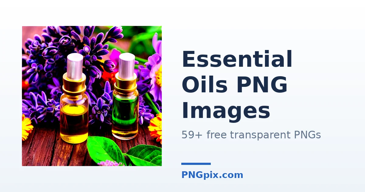 Essential Oils PNG images