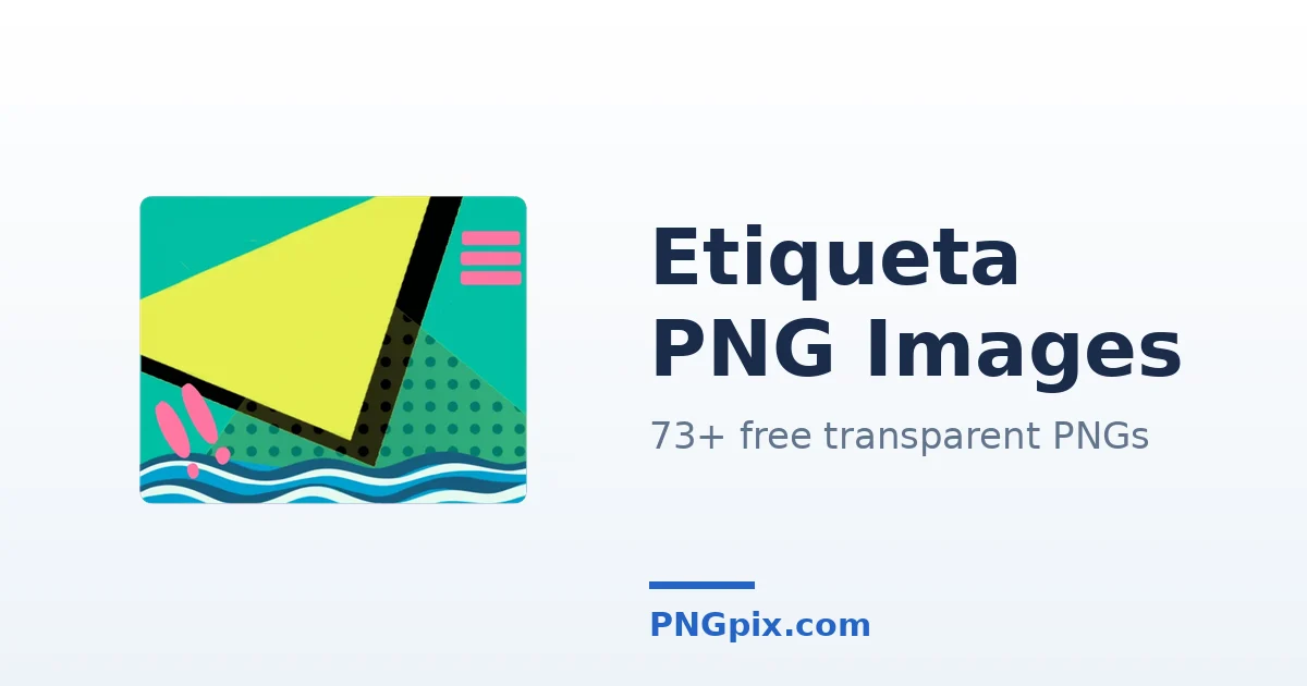 Etiqueta PNG images