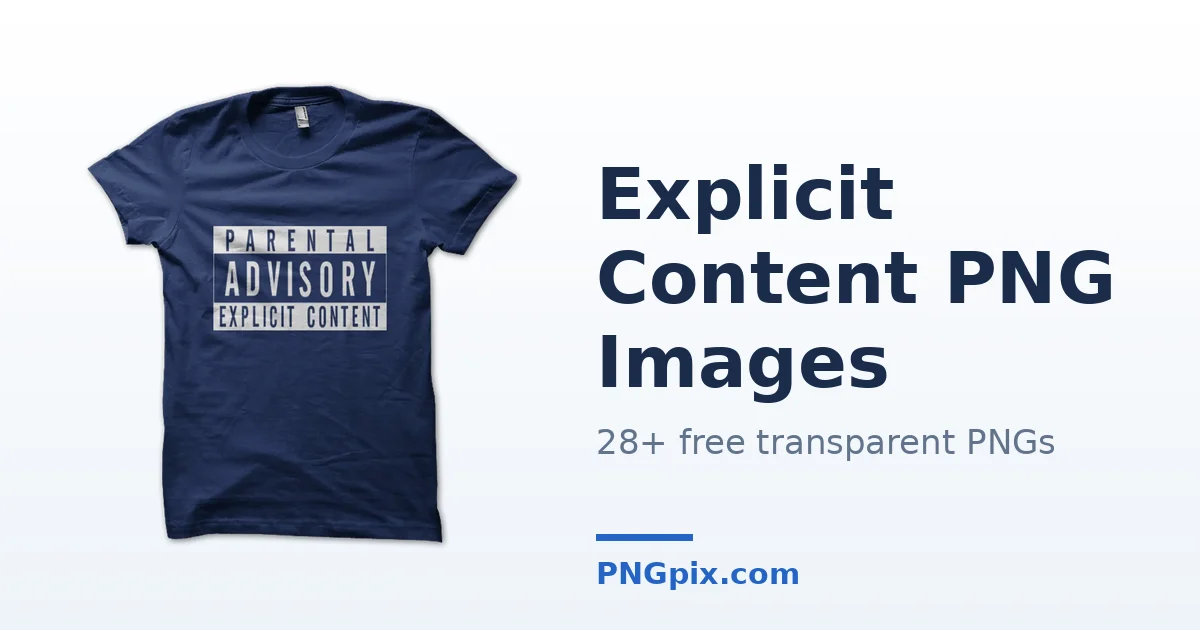 Explicit Content PNG images