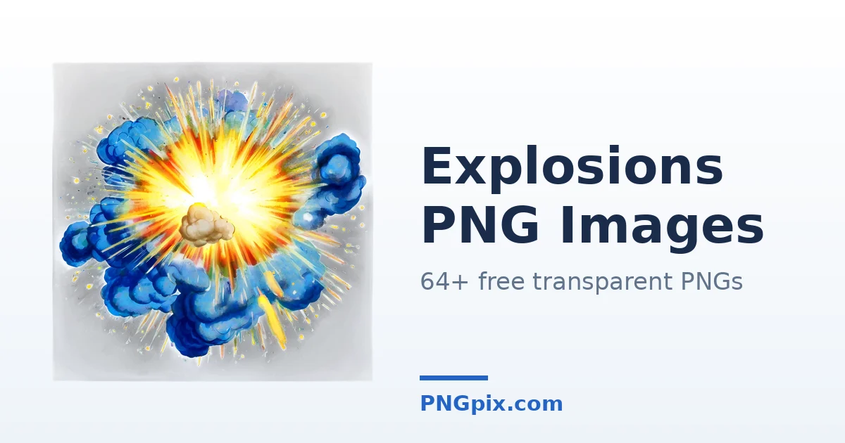 Explosions PNG images