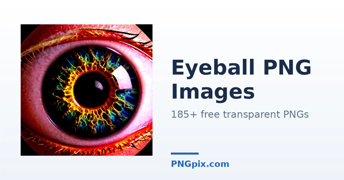 Eyeball PNG images