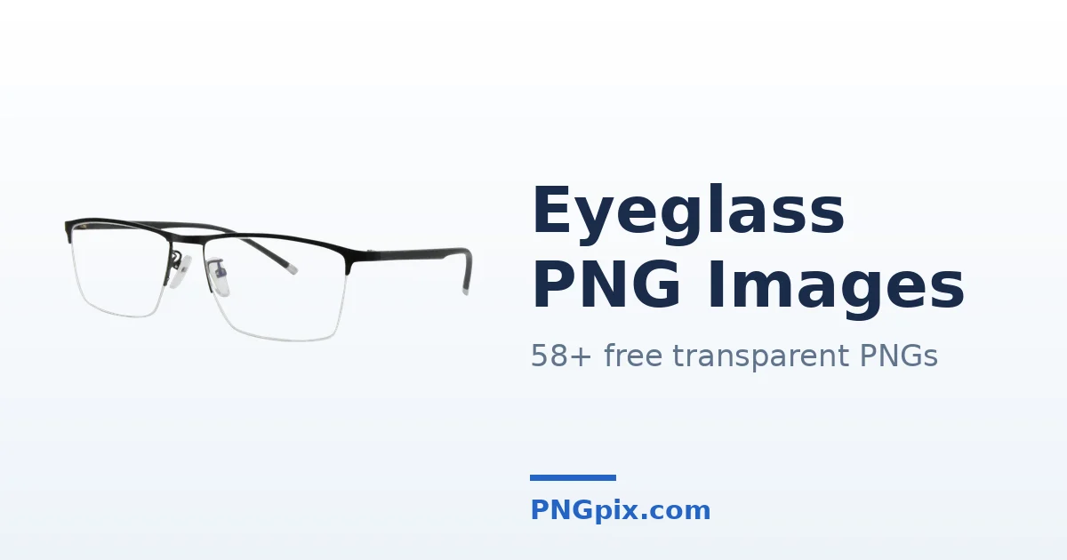 Eyeglass PNG images
