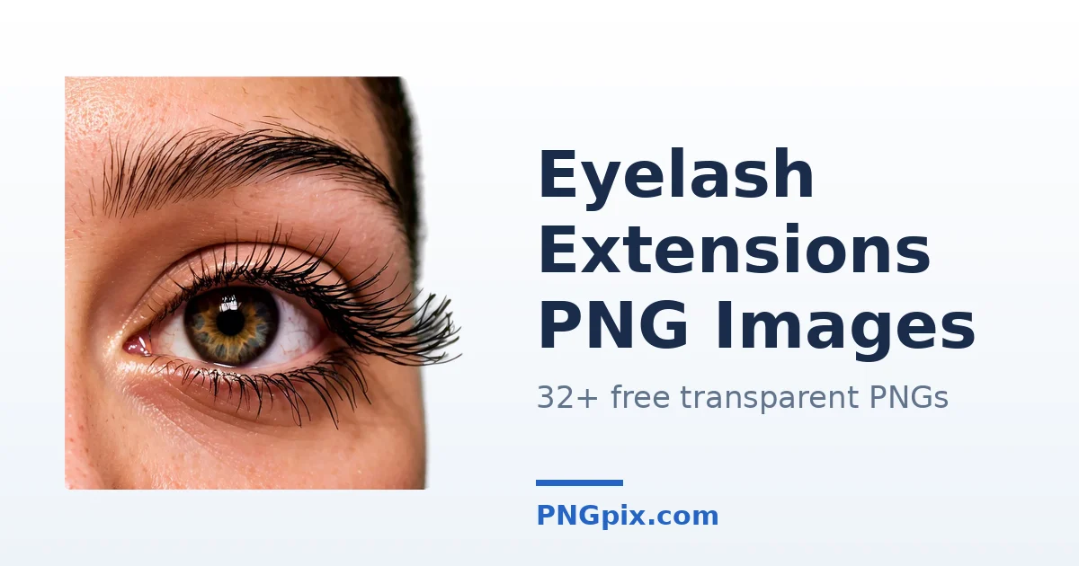 Eyelash Extensions PNG images