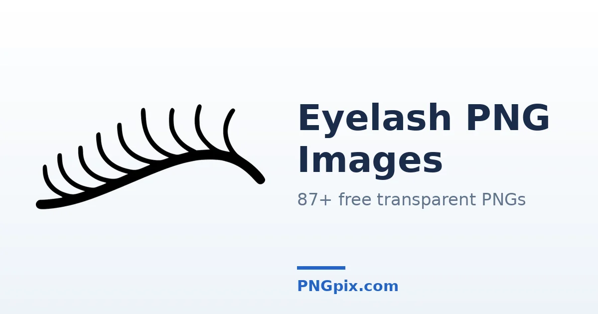 Eyelash PNG images
