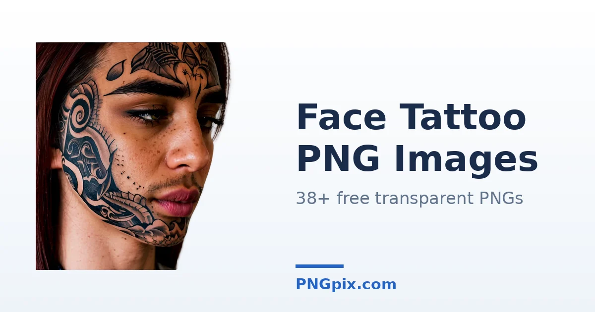 Face Tattoo PNG images