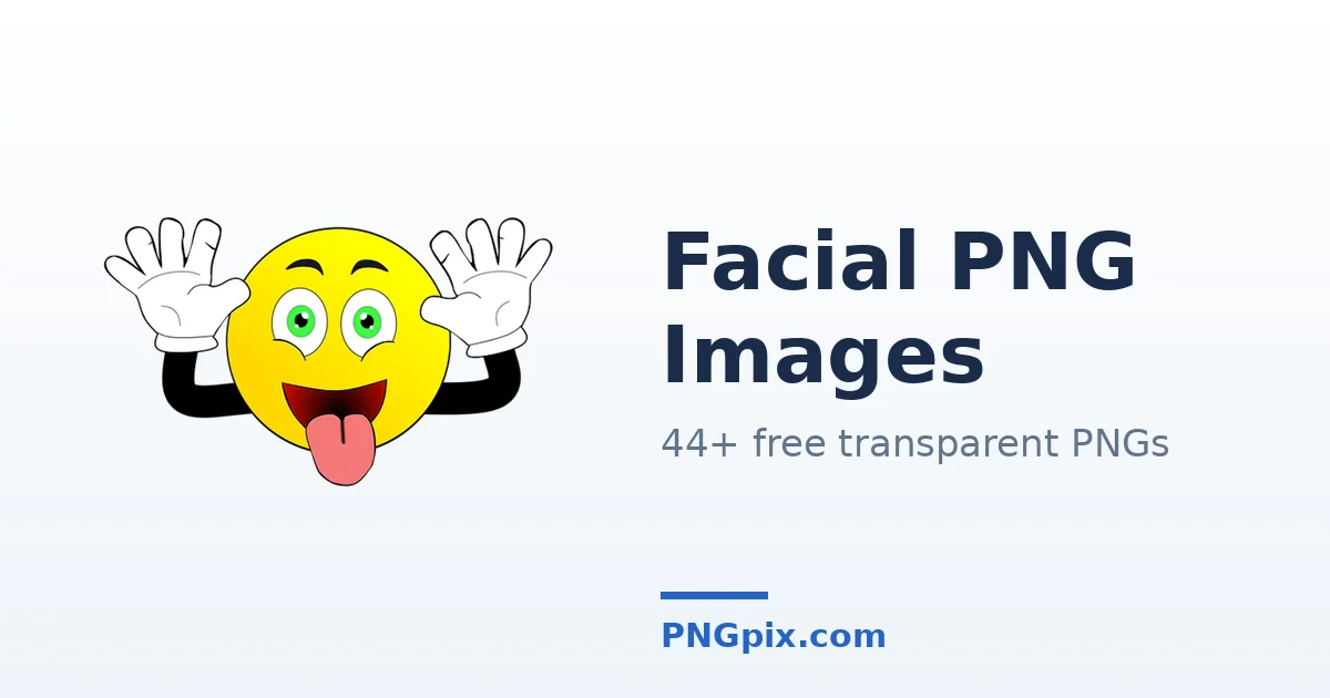 Facial PNG images