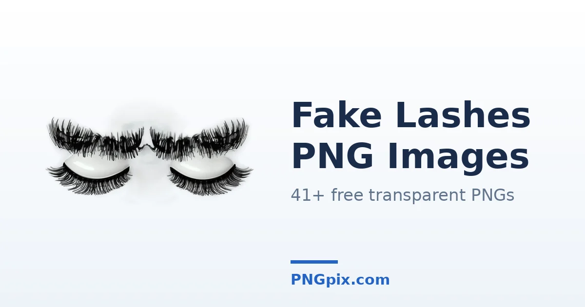 Fake Lashes PNG images