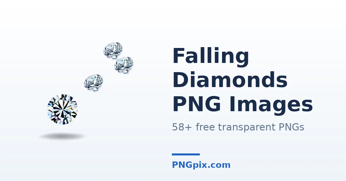 Falling Diamonds PNG images