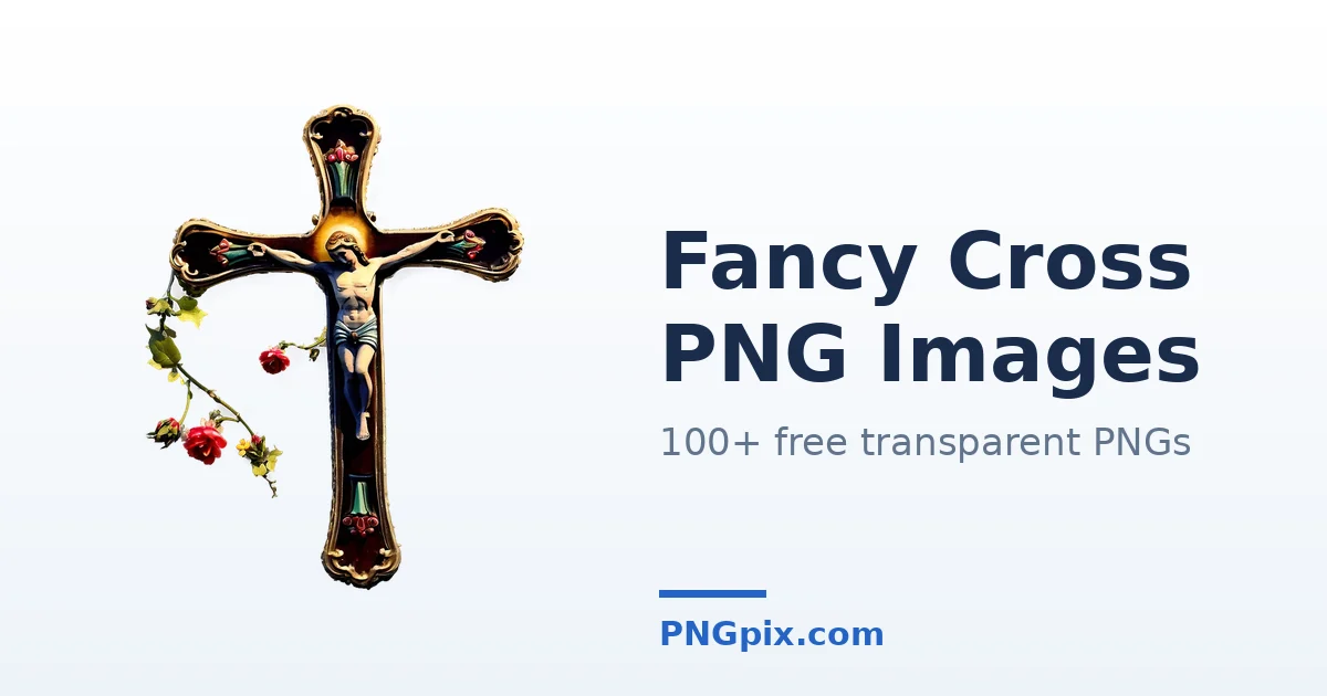 Fancy Cross PNG images