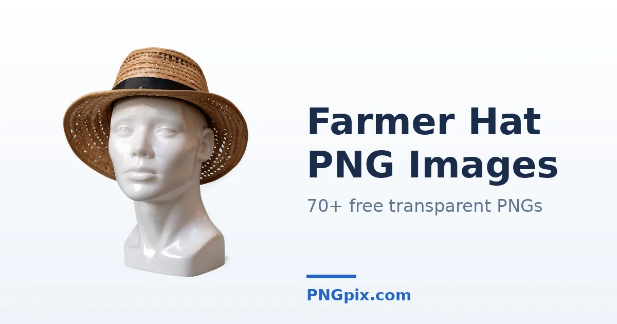 Farmer Hat PNG images