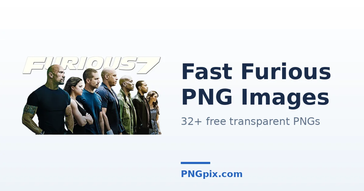 Fast Furious PNG images
